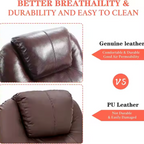 Luxora Prestige Leather Power Recliner