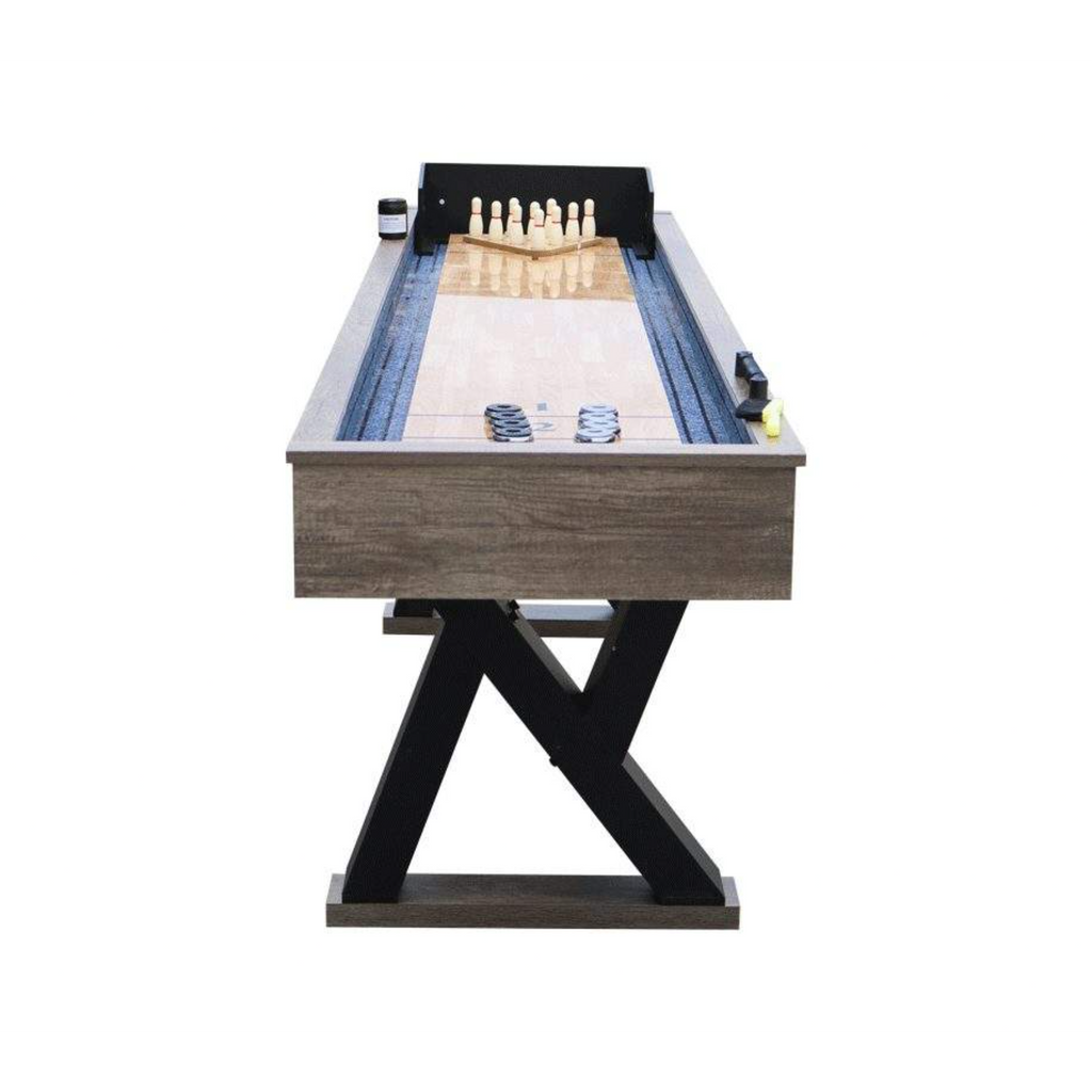 TimberLine Elite X Shuffleboard & Bowling Combo Table