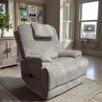 ComfortLuxe Haven Fabric Recliner